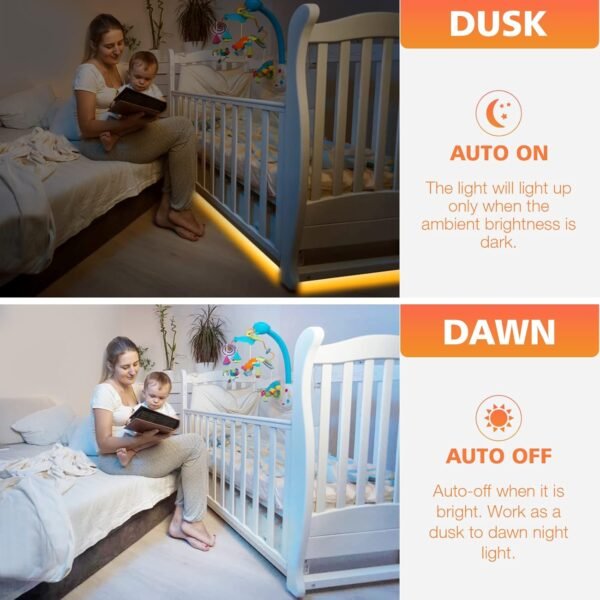 WOBANE LED Strip Lights, Motion Sensor Light Strip... - Image 3