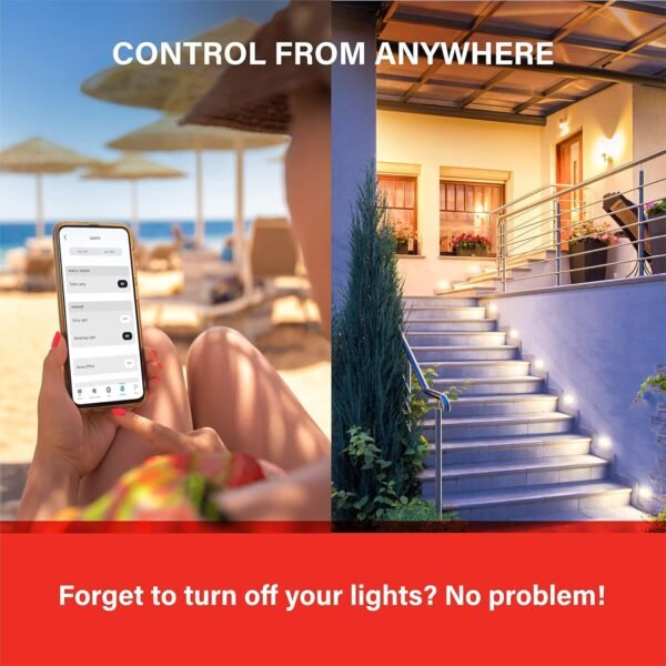 Sengled Alexa Light Bulb, S1 Auto Pairing with Alexa Devices, Warm Light Bulbs, Smart Light Bulbs that Work with Alexa, Bluetooth Mesh Smart Home Lighting, E26 60W Equivalent, 800LM, 3-Pack - Image 6
