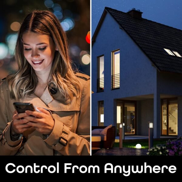 Geeni Smart LED Bulb – WiFi Dimmable Soft White 800 Lumens, Voice Control with Alexa & Google Assistant, Energy Efficient, Works with iOS/Android - Image 3