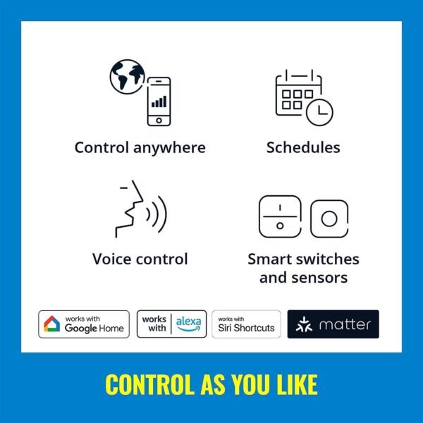 WiZ 65W BR30 Tunable White LED Smart Bulb - Pack of 6 - E26- Indoor - Connects to Your Existing Wi-Fi - Control with Voice or App + Activate with Motion - Matter Compatible - Image 5