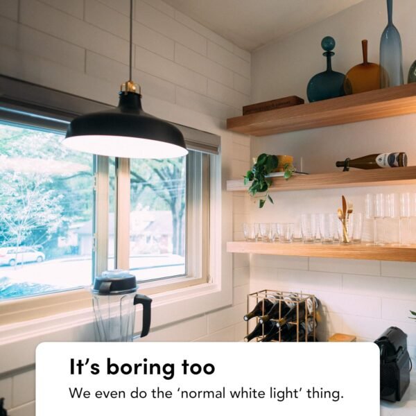 LIFX Color, A19 1100 lumens, Wi-Fi Smart LED Light Bulb, Billions of Colors and Whites, No bridge required, Works with Alexa, Hey Google, HomeKit and Siri, Multicolor - Image 19