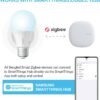 Sengled Zigbee Smart Light Bulbs, Smart Hub Required, Works with SmartThings and Echo with built-in Hub, Voice Control with Alexa and Google Home, Daylight 60W Equivalent A19 Alexa Light Bulb, 10 Pack - Image 5