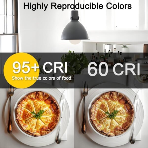 ILC G120 LED Large Globe Light Bulbs 15W, Work with Alexa Required Echo Device, Φ4.72 inch, Color Changing, CCT Color Temprature Turnable 2700K-6000K, CRI>95+, 150W Equivatlent, E26 Base (2 Pack) - Image 4