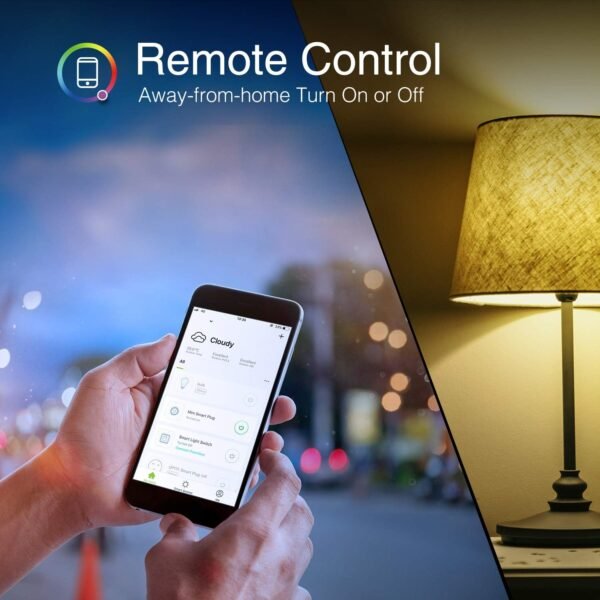 Beantech Smart Bulb, WiFi LED Light Bulbs, Color Changing Dimmable Light Bulb 2700K-6500K, Smart Light Bulbs Work with Alexa & Google Assistant, A19 Alexa Light Bulb, RGB Tunable White Bulb, 4 Pack - Image 3
