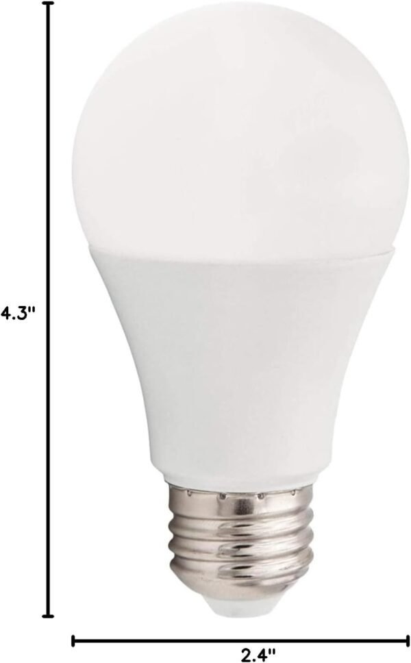 Maxxima Smart WiFi Light Bulb, LED Color Changing A19 Luvoni Bulb, Compatible with Alexa and Google Home Assistant, 800 Lumens, Bluetooth/WiFi Enabled, Controlled via App, 4-Pack - Image 6