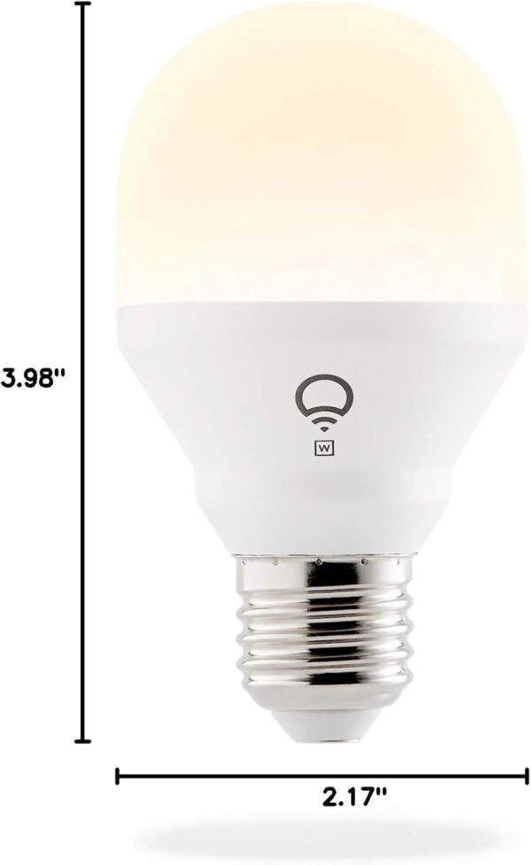 LIFX Mini White (A19) Wi-Fi Smart LED Light Bulb, Dimmable, Warm White, No Hub Required, Works with Alexa, Apple HomeKit and the Google Assistant,9 watts - Image 10