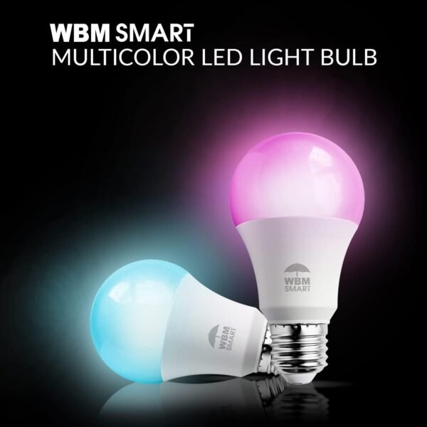 Himalayan Glow Color Changing LED Light Bulb, RGB Lights & Dimmable, WiFi Control Multicolor Bulb,Best for Home Décor, Compatible with Alexa, Google Home & Mobile App, 4 Count - Image 2