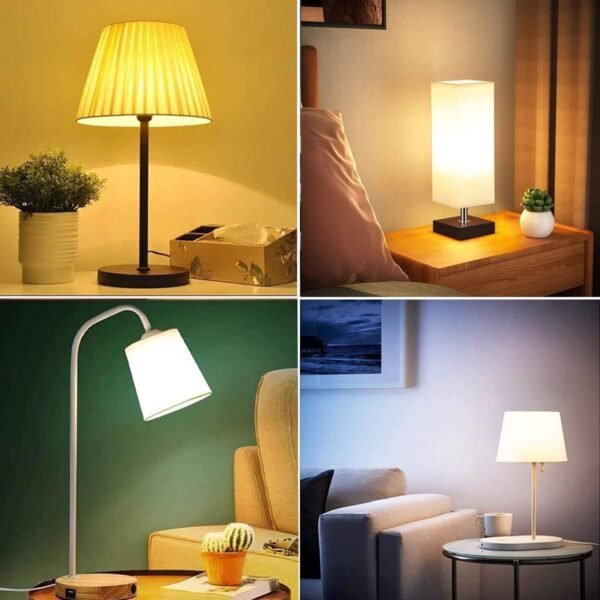 Smart Light Bulbs,WiFi & Bluetooth LED Light Bulb That Compatible with Alexa & Google Home, Color Changing Light Bulb, 10W A19 E26 2.4Ghz WiFi Light Bulbs 60 watt Equivalent, 800lm Dimmable - Image 5
