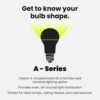 Feit Electric A19 LED Light Bulb, 60W Equivalent, Dimmable, 800 Lumens, E26 Medium Base, 5000K Daylight, CRI 90, 25,000 Hour Lifetime, UL Listed, Damp Rated, 4 Pack, OM60DM/950CA/4 - Image 8