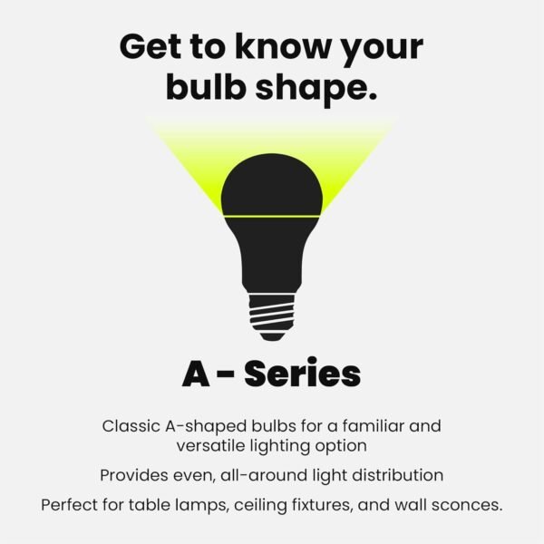 Feit Electric A19 LED Light Bulb, 60W Equivalent, Dimmable, 800 Lumens, E26 Medium Base, 5000K Daylight, CRI 90, 25,000 Hour Lifetime, UL Listed, Damp Rated, 4 Pack, OM60DM/950CA/4 - Image 8