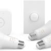 Philips Hue White and Color Ambiance Base Lumen (60W) Smart Button Starter Kit, 16 Millions Colors, Works with Amazon Alexa, Google Assistant, Apple HomeKit 60 Watt (OLD VERSION) - Image 7