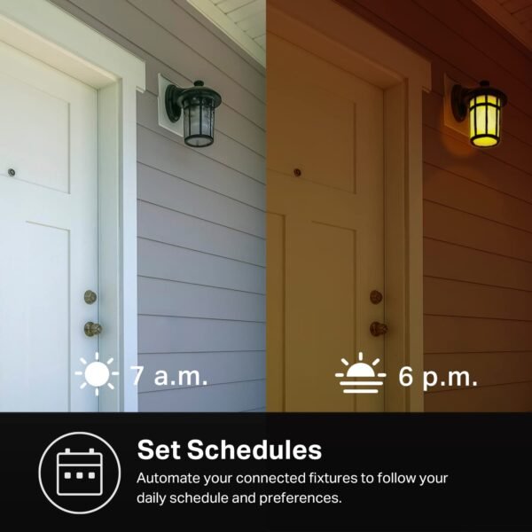 Kasa Apple HomeKit Smart Light Switch KS200P3, Single Pole, Neutral Wire Required, 2.4GHz Wi-Fi Light Switch Works with Siri, Alexa and Google Home, UL Certified, No Hub Required, White, 3-Pack - Image 5