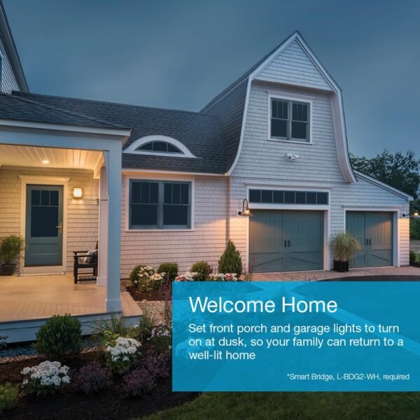 Lutron Caseta Smart Lighting Kit w/ Original Switch, Pico Remote, Wallplate, and More, for Light Bulbs, Works w/ Alexa, Apple Homekit, Google Home (Hub Required), 5A, Neutral Required, P-PKG1WS-WH - Image 4
