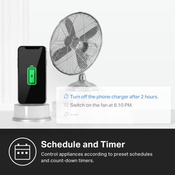 Kasa Matter Smart Plug w/ Energy Monitoring, Compact Design, 15A/1800W Max, Super Easy Setup, Works with Apple Home, Alexa & Google Home, UL Certified, 2.4G Wi-Fi Only, White, KP125M (4-Pack) - Image 7