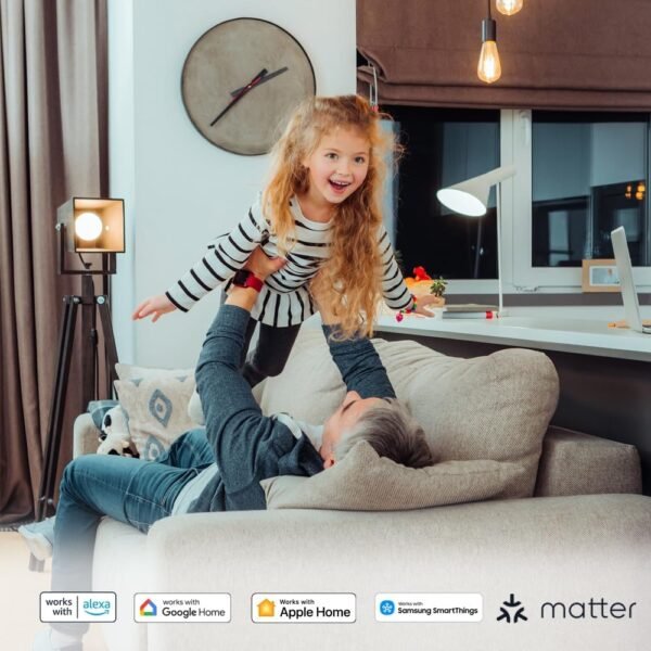 Leviton Decora Smart Switch, Wi-Fi 2nd Gen, Neutral Wire Required, Works with Matter, My Leviton, Alexa, Google Assistant, Apple Home/Siri & Wired or Wire-Free 3-Way, D215S-1RW, White - Image 4
