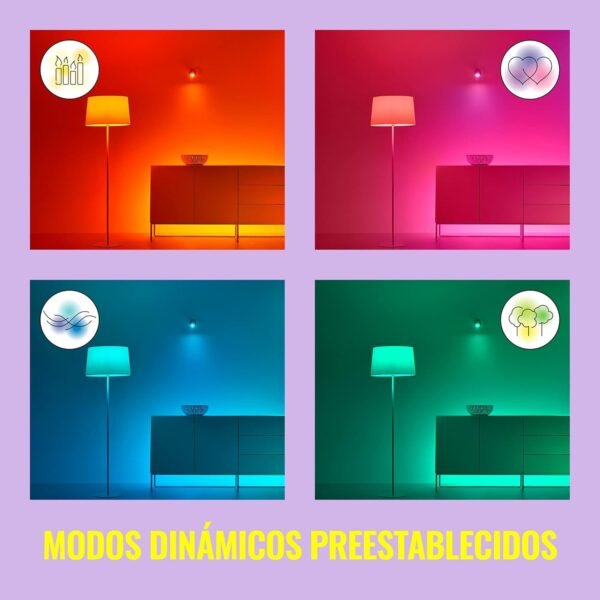WiZ Connected 100W A21 LED Smart Light Bulbs - Connects to Your Wi-Fi - E26 Smart Bulb - Control with Voice or App + Activate with Motion - Matter Compatible - 1 Pack - Image 10