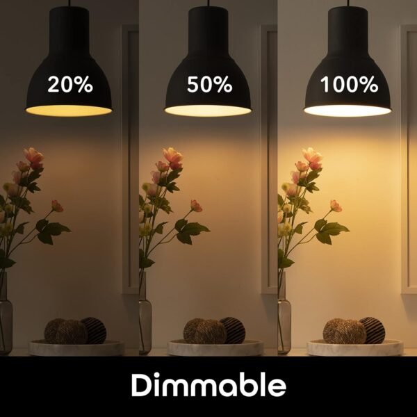 Geeni Prisma Smart Light Bulbs, 800 Lumens, 2700K Dimmable, A19, 60W Equivalent, Color Changing RGBW LED, Works with Alexa and Google Home, No Hub Required, 2.4GHz WiFi, 2-Pack - Image 4