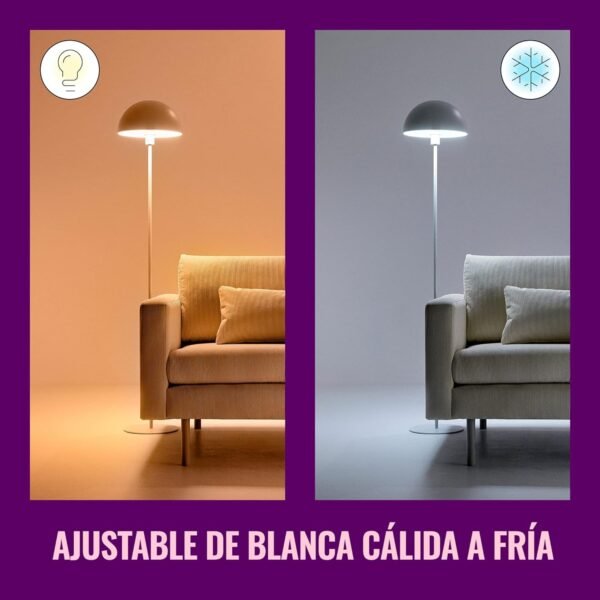 WiZ Connected 100W A21 LED Smart Light Bulbs - Connects to Your Wi-Fi - E26 Smart Bulb - Control with Voice or App + Activate with Motion - Matter Compatible - 1 Pack - Image 8