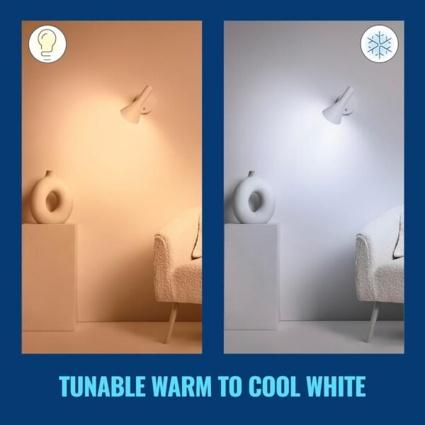 WiZ 40W B12 Color LED Smart Candle-Shaped Bulb - Pack of 1 - E26- Indoor - Connects to Your Existing Wi-Fi - Control with Voice or App + Activate with Motion - Matter Compatible - Image 5