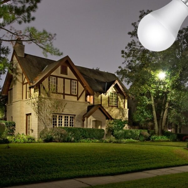 Aukora Dusk to Dawn Light Bulb, 12W (100-Watt Equivalent) Smart Sensor Light Bulbs Super Bright E26 Automatic On/Off Security Lights Outdoor/Indoor for Porch Garage Garden Patio(Cool White 2 Pack) - Image 3