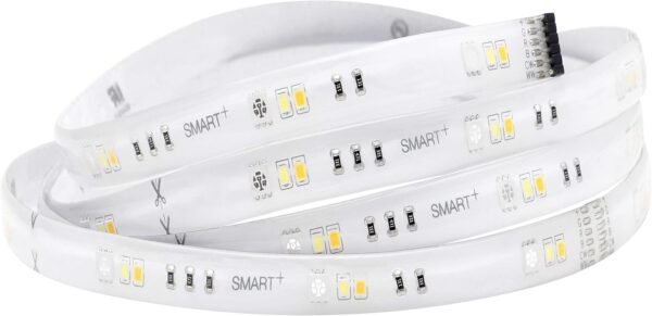 SYLVANIA Wifi LED Smart Strip Light Expansion Kit, 6.5ft, Indoor, Full Color & Adjustable White, Compatible with Alexa and Google Home Only - 1 Pack (75705) - Image 2