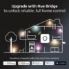 Philips Hue White and Color Ambiance Base Lumen (60W) Smart Button Starter Kit, 16 Millions Colors, Works with Amazon Alexa, Google Assistant, Apple HomeKit 60 Watt (OLD VERSION) - Image 6