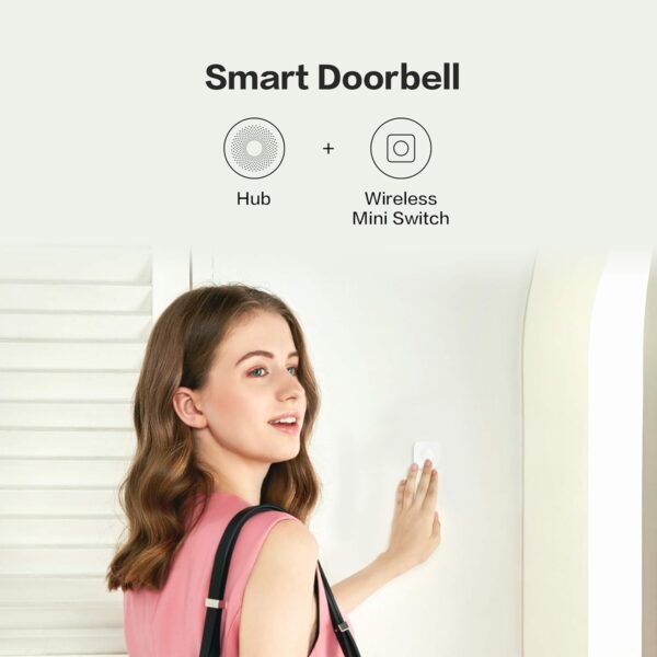 Aqara Wireless Mini Switch, Requires AQARA HUB, Not Support Third Party Hubs, Zigbee Connection, Versatile 3-Way Control Button for Smart Home Devices, Compatible with Apple HomeKit, Works with IFTTT - Image 4