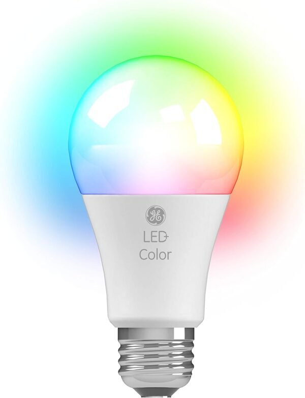 GE LED+ Color Changing LED Light Bulbs with Remote, No App or Wi-Fi Required, A19 Standard Bulbs (2 Pack) - Image 9