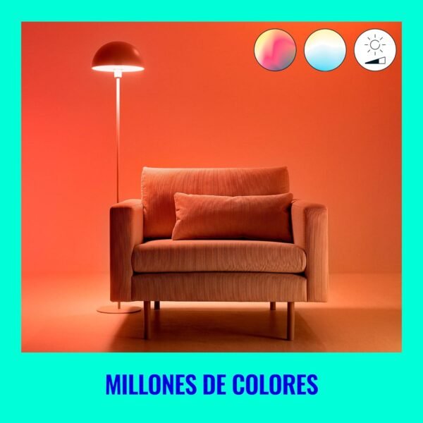 WiZ Connected 100W A21 LED Smart Light Bulbs - Connects to Your Wi-Fi - E26 Smart Bulb - Control with Voice or App + Activate with Motion - Matter Compatible - 1 Pack - Image 6