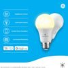 GE CYNC A19 Smart LED Light Bulbs, Soft White, Bluetooth and WiFi Light Bulbs, 60W Equivalent, Work with Amazon Alexa and Google Home (2 Pack) - Image 2