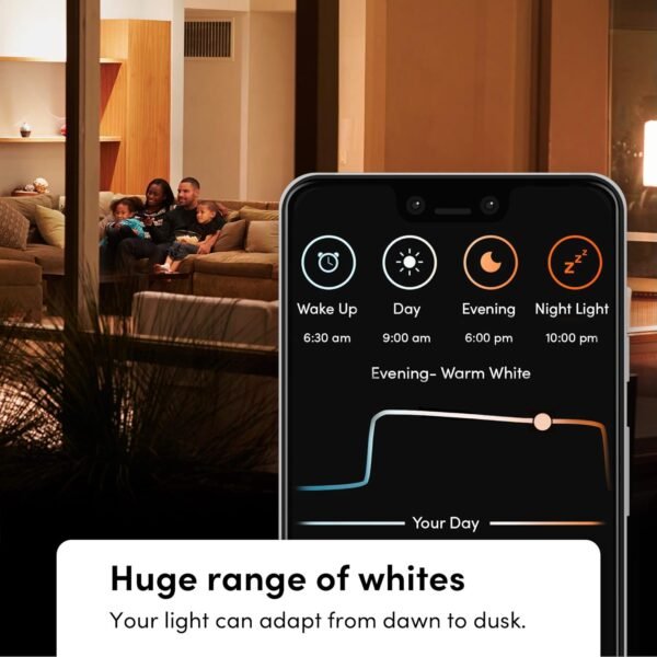 LIFX color, A19 1100 lumens, Wi-Fi Smart LED Light Bulb, Billions of colors and Whites, No bridge required, Works with Alexa, Hey Google, HomeKit and Siri multicolor (Pack of 2) - Image 9