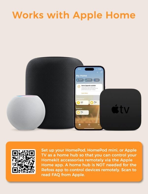 Refoss Smart Bulbs Works with Apple HomeKit, Color Changing Smart Wi-Fi Light Bulbs Compatible with Siri, Alexa and Google, A19 E26 Fitting, 2700K-6500K RGBWW Dimmable, 9W 810 Lumens, 2 Pack - Image 2