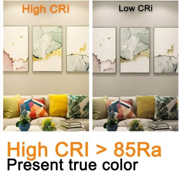 ILC RGB LED Color Changing Light Bulb, 40W Equivalent, 450LM, 2700K Warm White 5W E26 Screw Base RGBW, Flood Light Bulb- 12 Color Choices - Timing Infrared Remote Control (4 Pack) - Image 8