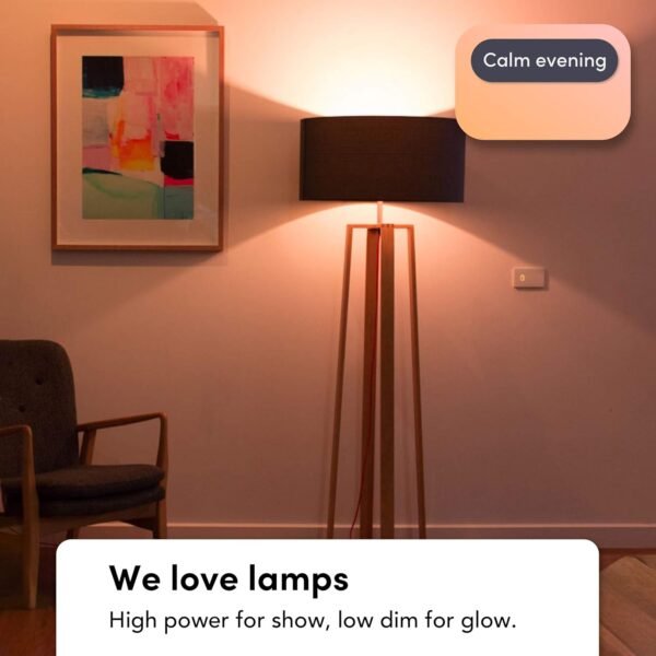 LIFX color, A19 1100 lumens, Wi-Fi Smart LED Light Bulb, Billions of colors and Whites, No bridge required, Works with Alexa, Hey Google, HomeKit and Siri multicolor (Pack of 2) - Image 14