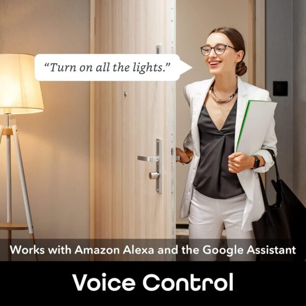 Geeni Prisma Smart Light Bulbs, 800 Lumens, 2700K Dimmable, A19, 60W Equivalent, Color Changing RGBW LED, Works with Alexa and Google Home, No Hub Required, 2.4GHz WiFi, 2-Pack - Image 5