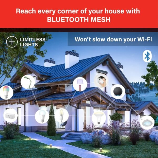 Sengled Smart Recessed Lighting, 5/6 inch, S1 Auto Pairing with Alexa Devices, ‎Daylight 5000K, Led Lights, Smart Can Lights Retrofit Work with Alexa, Smart LED Downlight, Conversion Kit, 1-Pack - Image 9