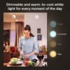 Philips Hue White and Color Ambiance Base Lumen (60W) Smart Button Starter Kit, 16 Millions Colors, Works with Amazon Alexa, Google Assistant, Apple HomeKit 60 Watt (OLD VERSION) - Image 4