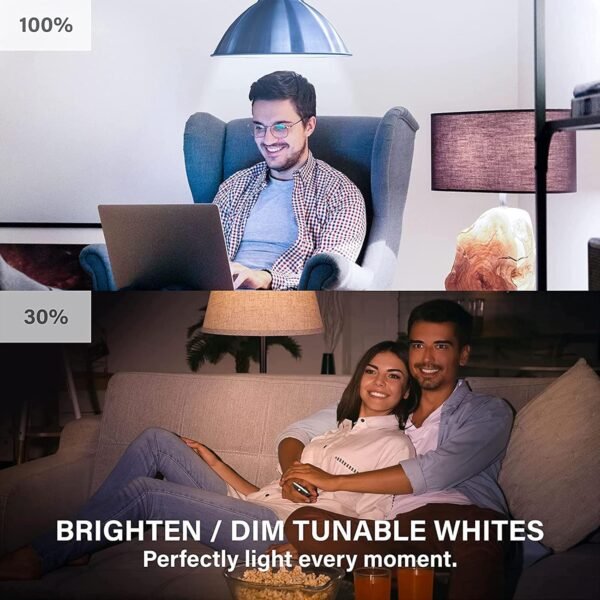 Sengled WiFi Color Changing Light Bulb, Alexa Smart Light Bulbs that Work with Alexa & Google Assistant, A19 RGB No Hub Required, 75 W Equivalent 800LM CRI>90, Set of 4 - Image 11