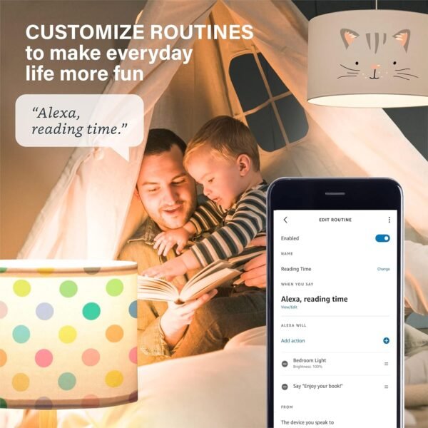 Sengled Alexa Light Bulb, S1 Auto Pairing with Alexa Devices, Warm Light Bulbs, Smart Light Bulbs that Work with Alexa, Bluetooth Mesh Smart Home Lighting, E26 60W Equivalent, 800LM, 2-Pack - Image 4