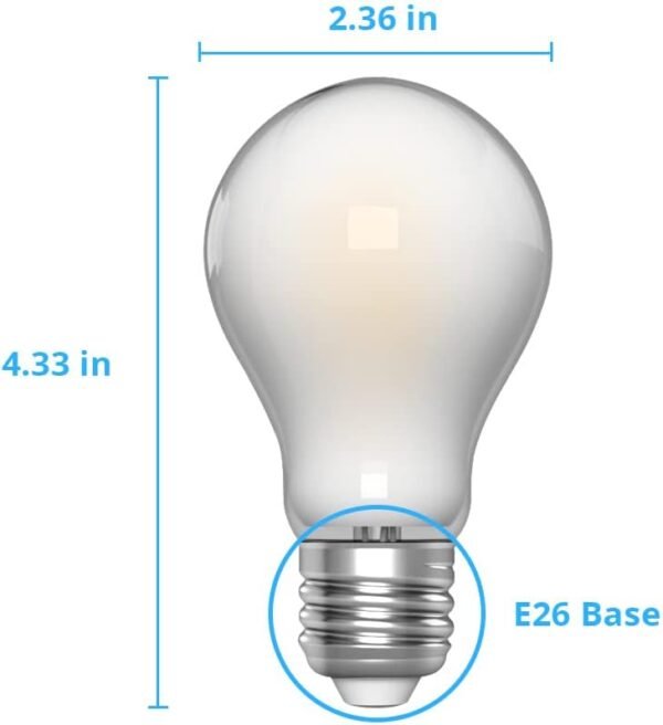 SONOFF B02-F-A19 Wi-Fi Smart LED Bulb, 7W, 2700K - 5000K Brightness Adjustable Color Temperature, APP Remote Control, Can Compatible with Alexa and Google Assistant(1 Pack) - Image 7