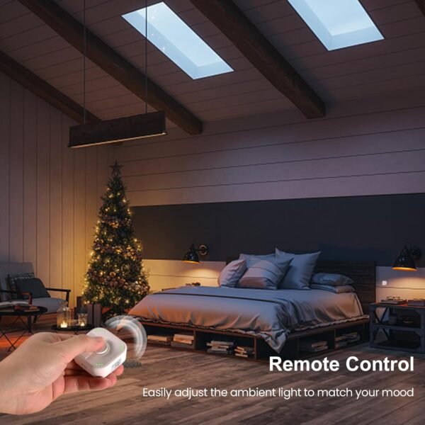 Smart Button, 5-Keys Smart Switch, Scene Controller, Compatible with Apple HomeKit, Automatically Trigger Accessories & Scenes-Thread (iOS 17.4 or Later is Required) - Image 4