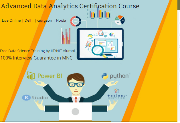 Data Analyst Course in Delhi, with Career Counseling & Interview Preparation, Limited Period Offer “Free Python Course”